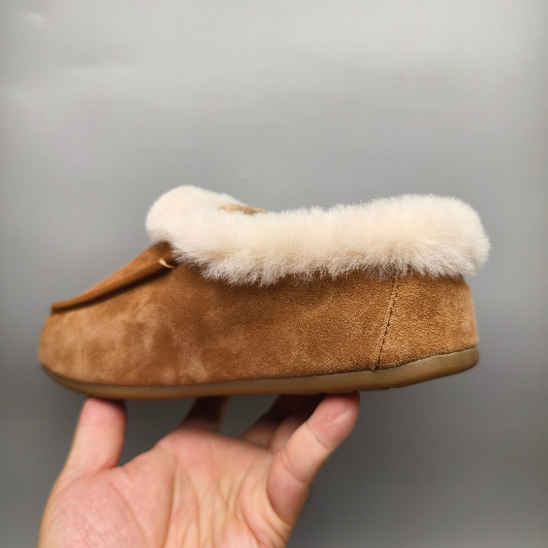 1391 Casual Slip-On House Shoes — Chestnut (In Stock)