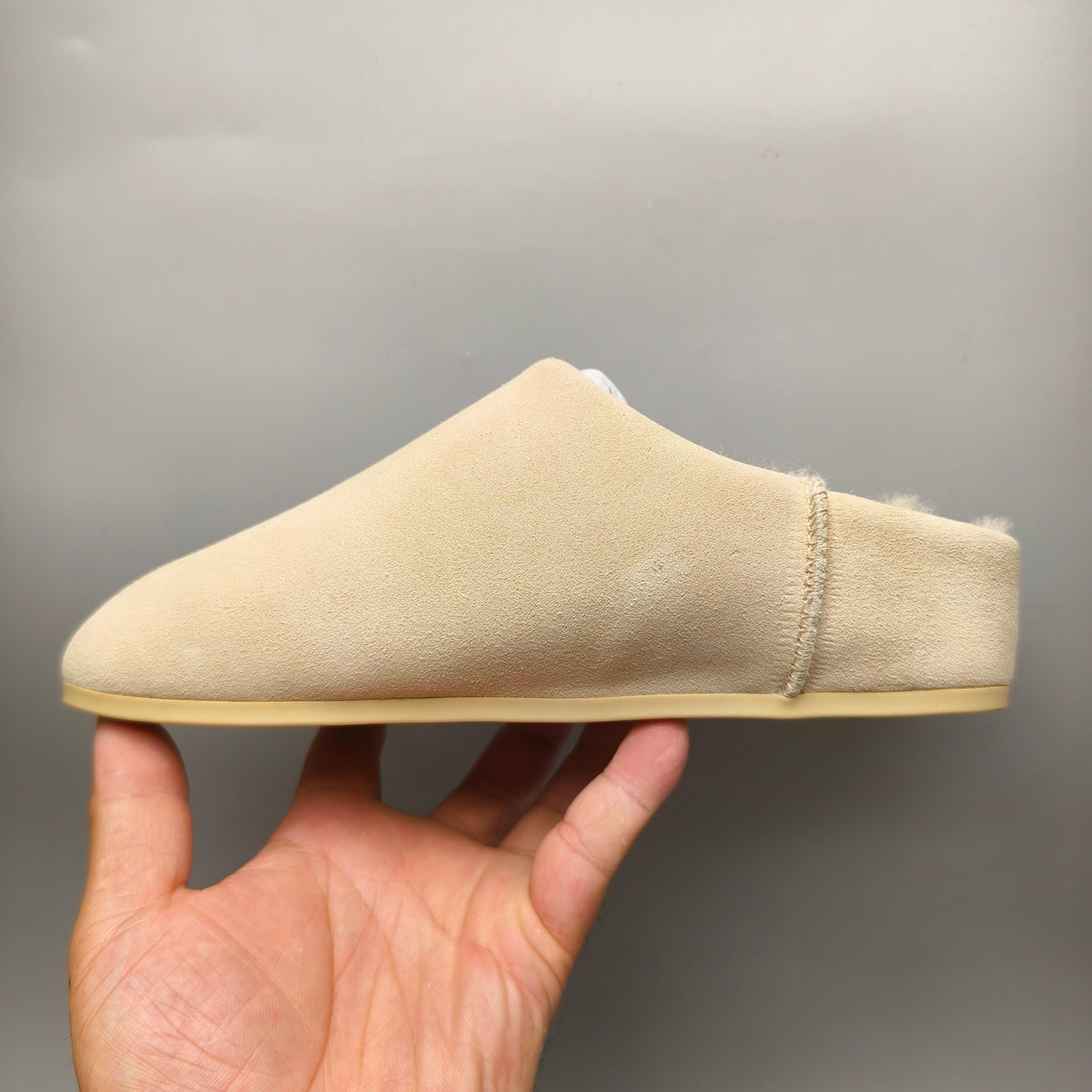 1390 Casual Slip-On Home Shoes — Sand (In Stock)