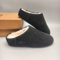 1390 Casual Slip-On Home Shoes — Black (In Stock)