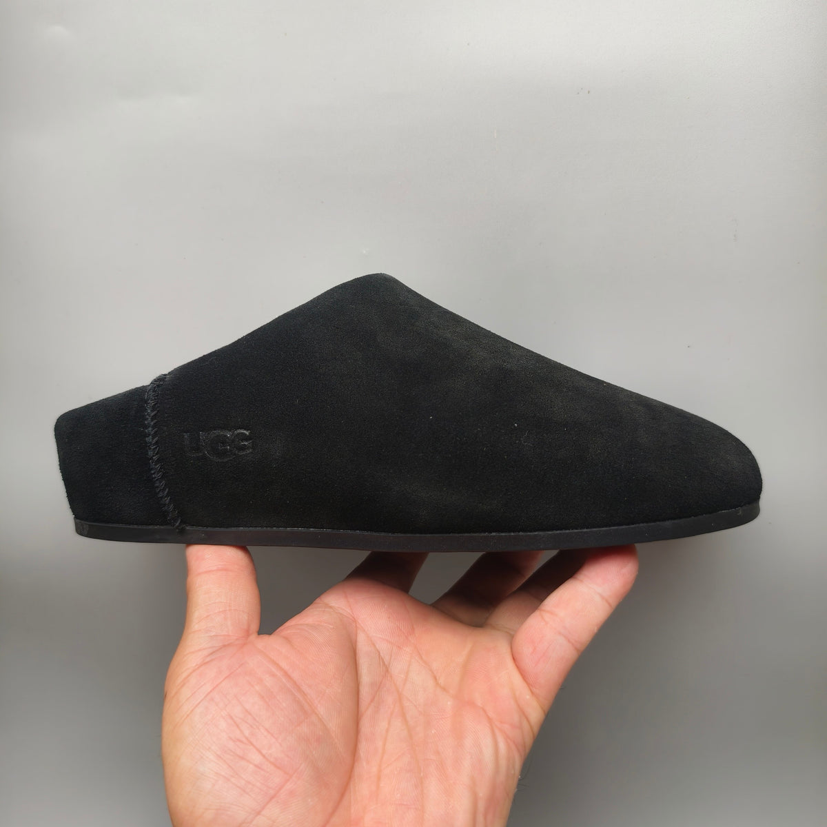 1390 Casual Slip-On Home Shoes — Black (In Stock)