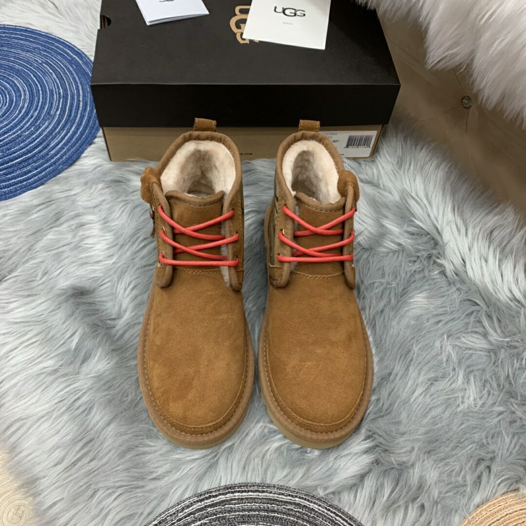 4193 Men's Colorblock Camo Shoes — Chestnut (In Stock)