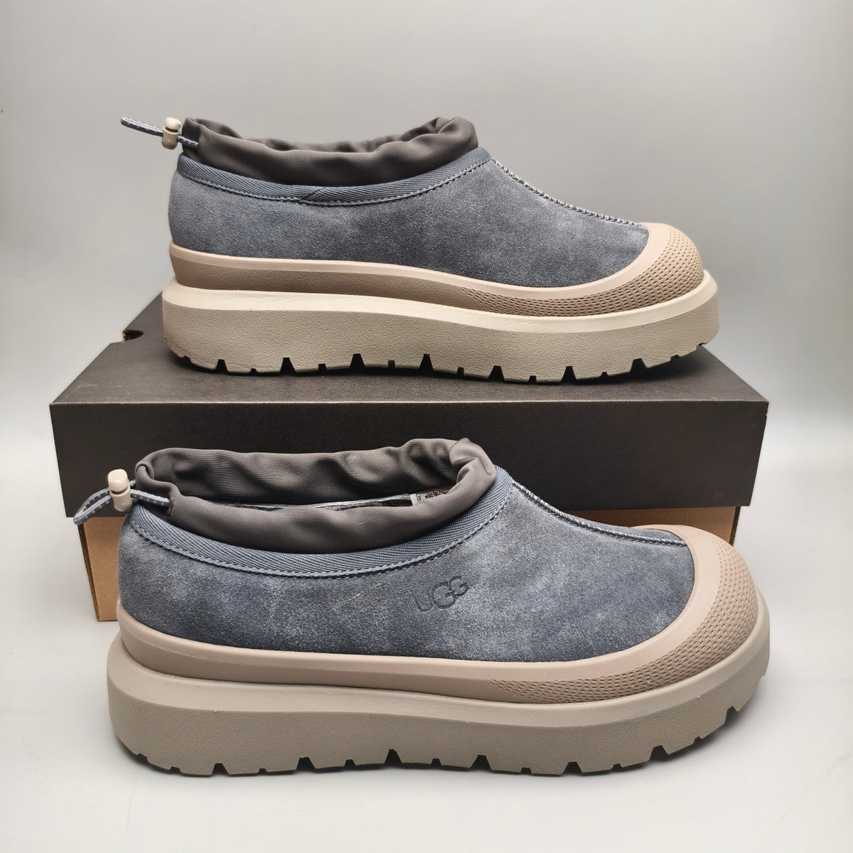 4096 Slip-On Casual Streetwear Shoes — Dark Gray (In Stock)