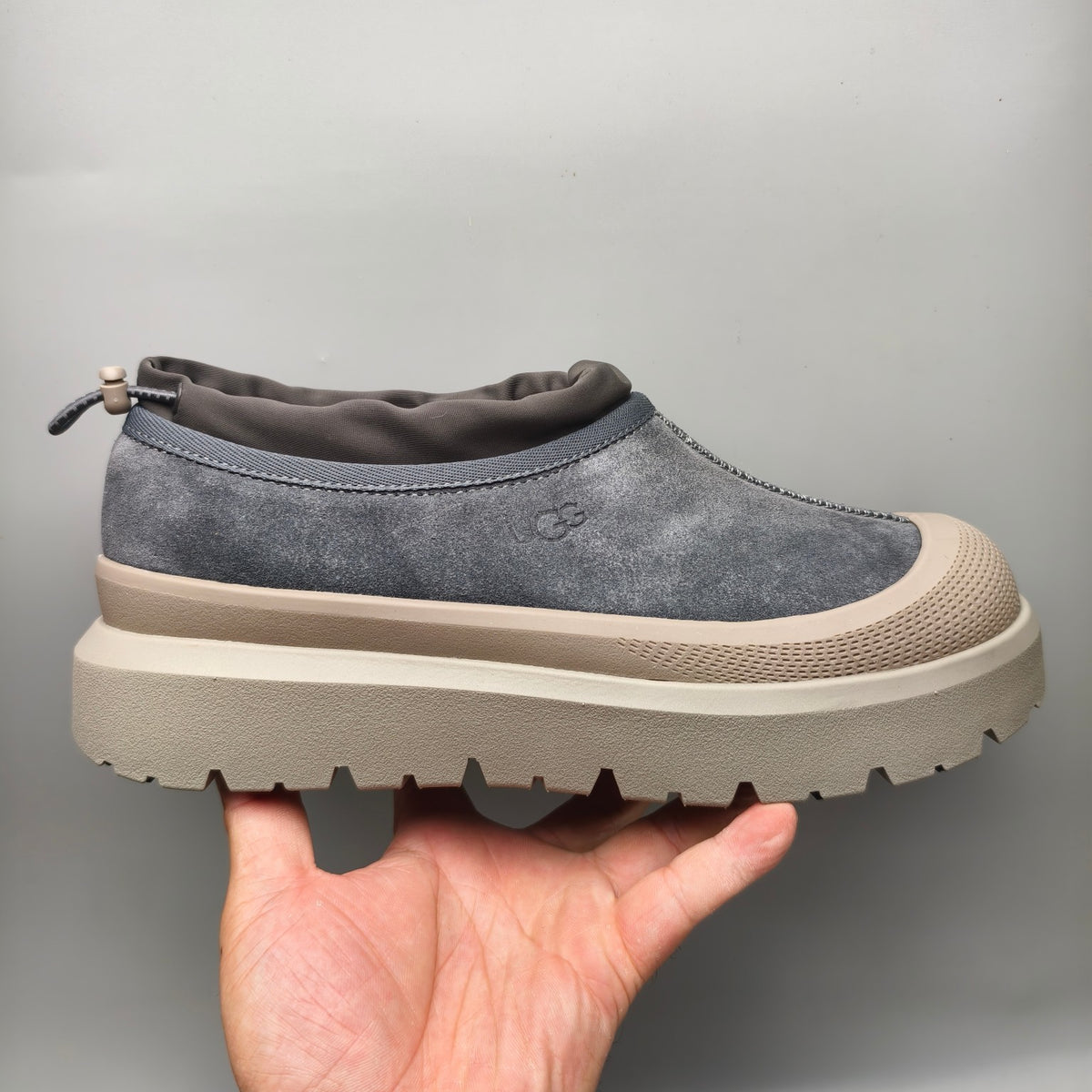 4096 Slip-On Casual Streetwear Shoes — Dark Gray (In Stock)