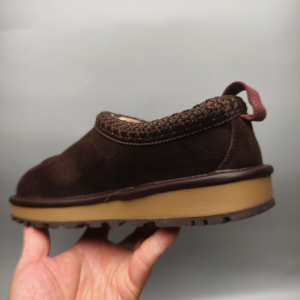 1304 Ethnic Style Casual Trendy Shoes — Chocolate (In Stock)