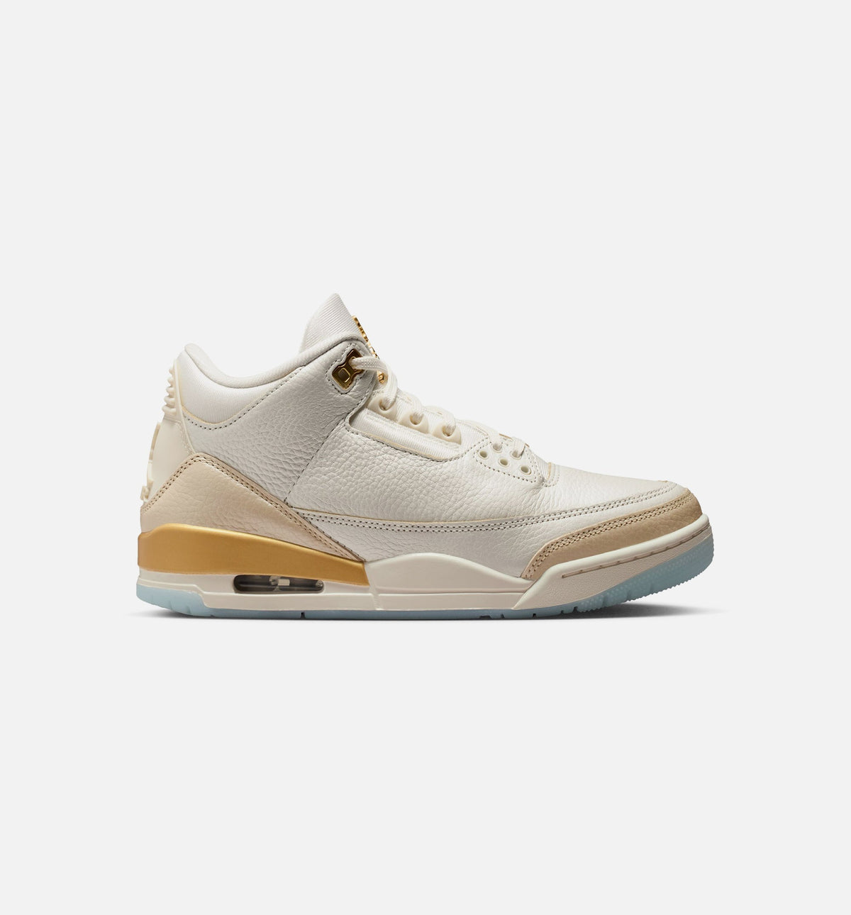 Women's Air Jordan 3 Retro Sail and Pale Ivory