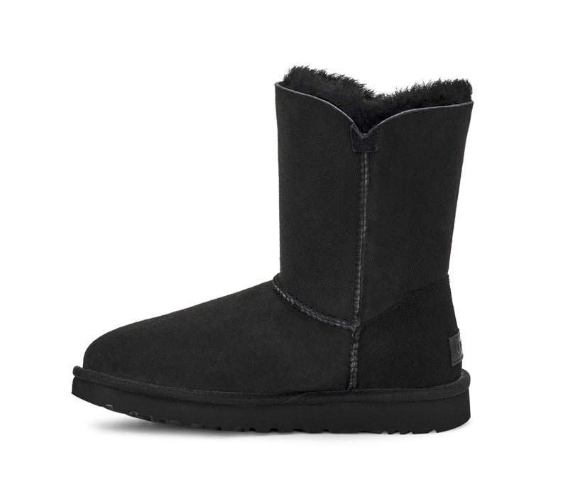 2480 Side Zipper Mid-Calf Boots — Black (In Stock)