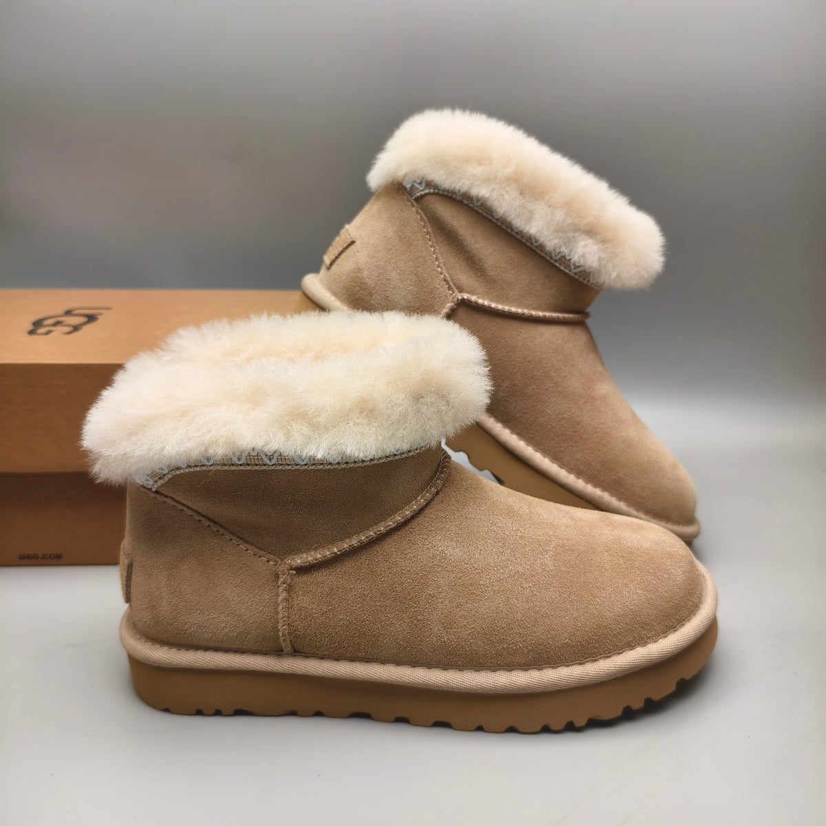 4496 Ethnic Style Low-Top Casual Shoes — Sand (In Stock)
