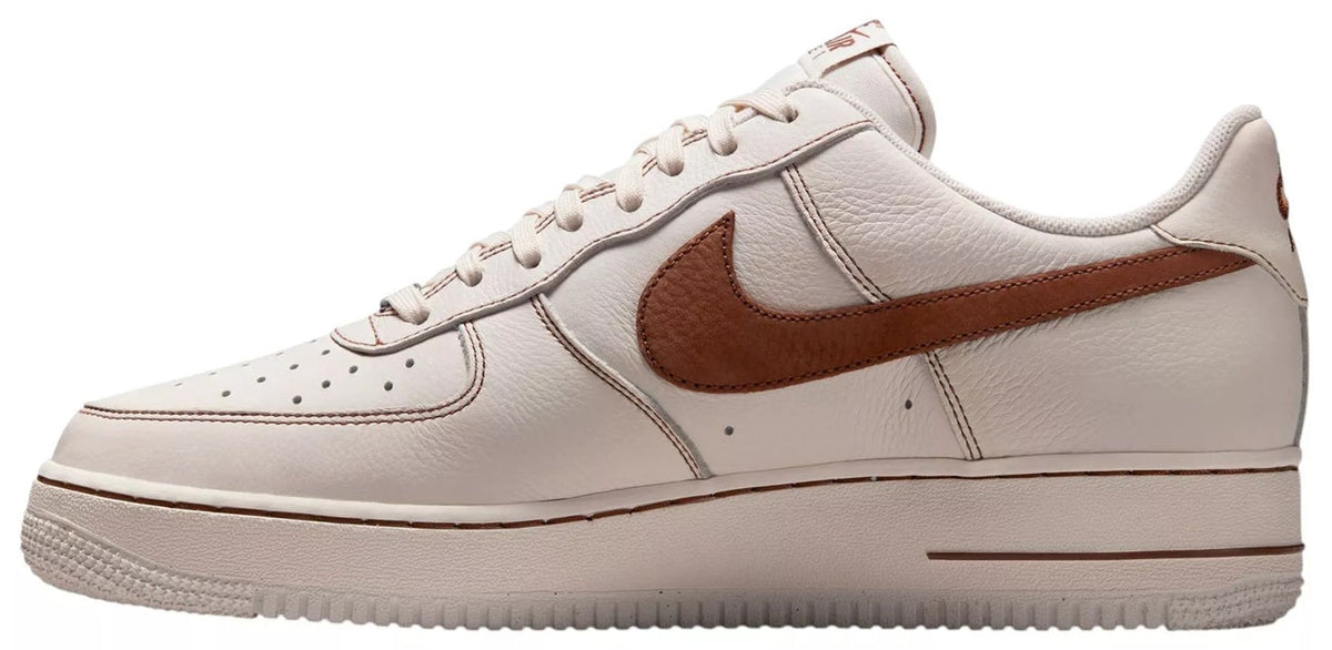 Men's Nike Air Force 1 '07 LV8 Ivory/Saddle Brown (HQ2037 101)