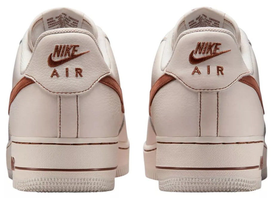 Men's Nike Air Force 1 '07 LV8 Ivory/Saddle Brown (HQ2037 101)