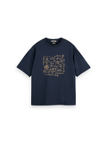 S&S Cross Stitch Artwork Loose-Fit Tee