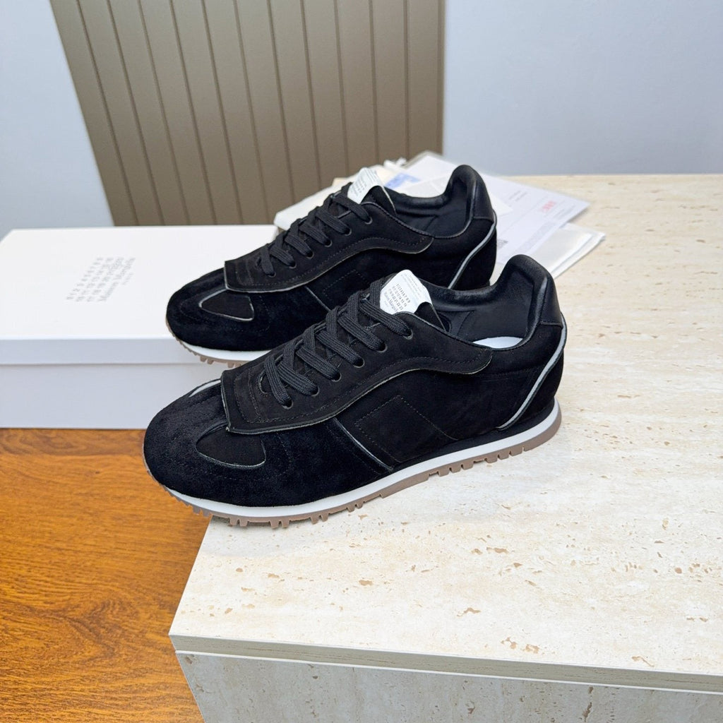 Maison Margiela Black Low-Top Sneakers