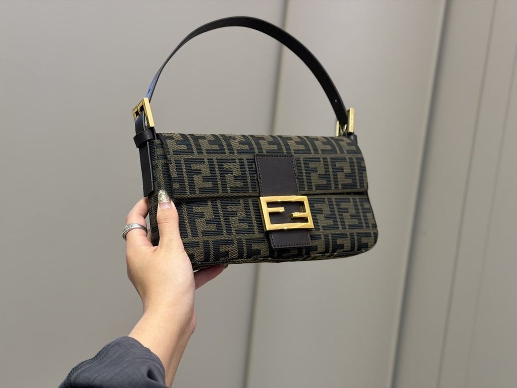 Fendi Monogram Flap Shoulder Bag