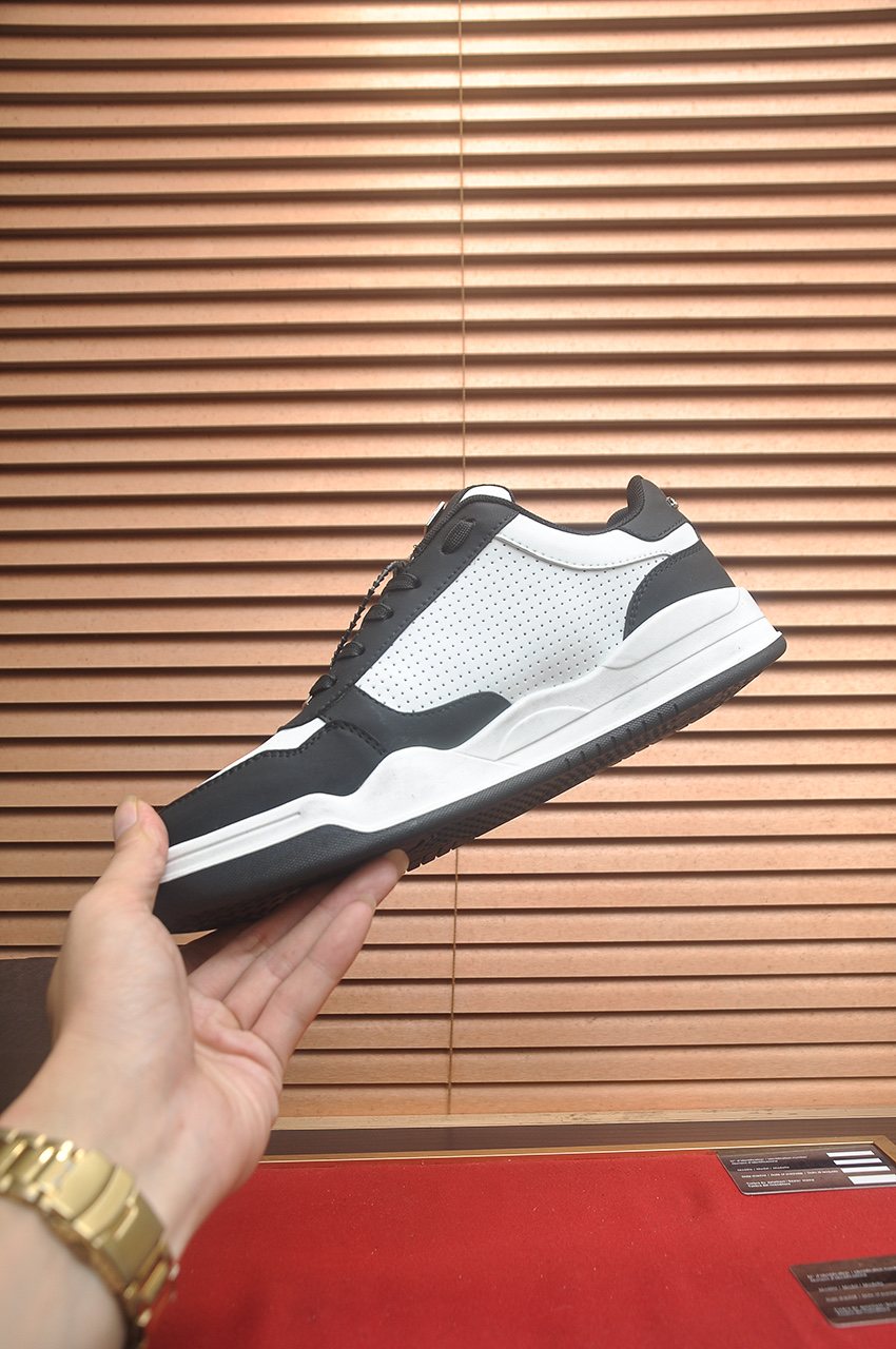 Philipp Plein Paneled Low-Top Sneakers