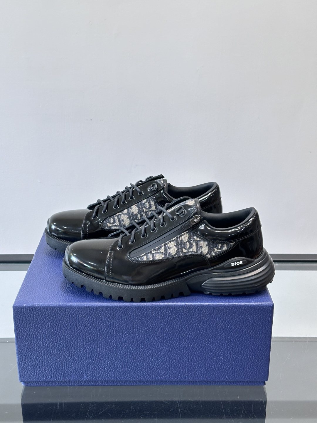 Dior Combat Derby Shoes - Black