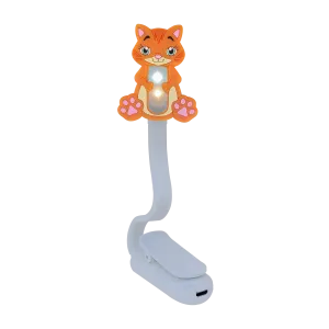 Animal Book Light Rechargeable - Cat (New)