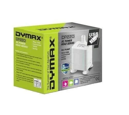 Dymax DC Power Head DP-220 With USB And 240V Adapter