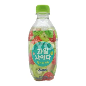 Haitai Sunkist Fruit Cider Strawberry Kiwi Flavour ~ Haitai 有汽果汁 草莓奇异果