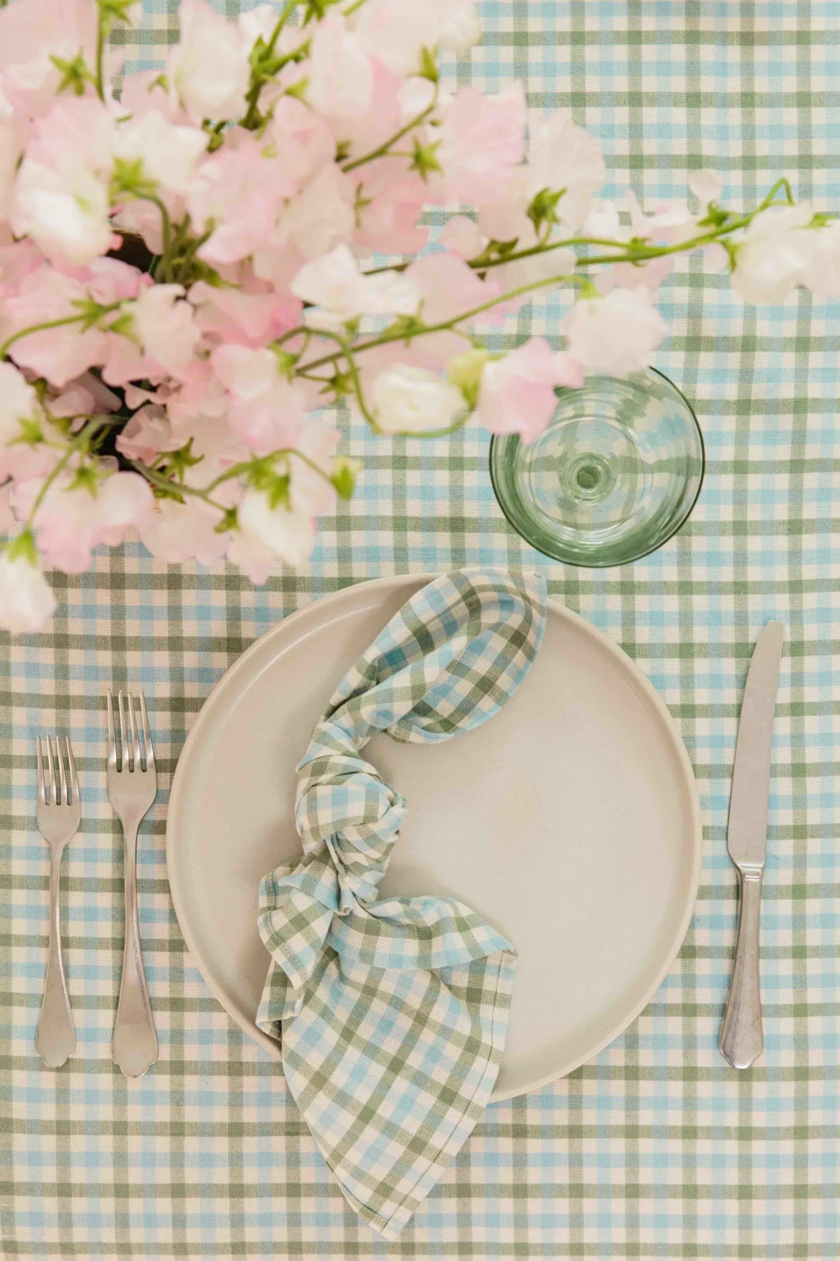 HTH Woven Napkin- Willow Mini Gingham