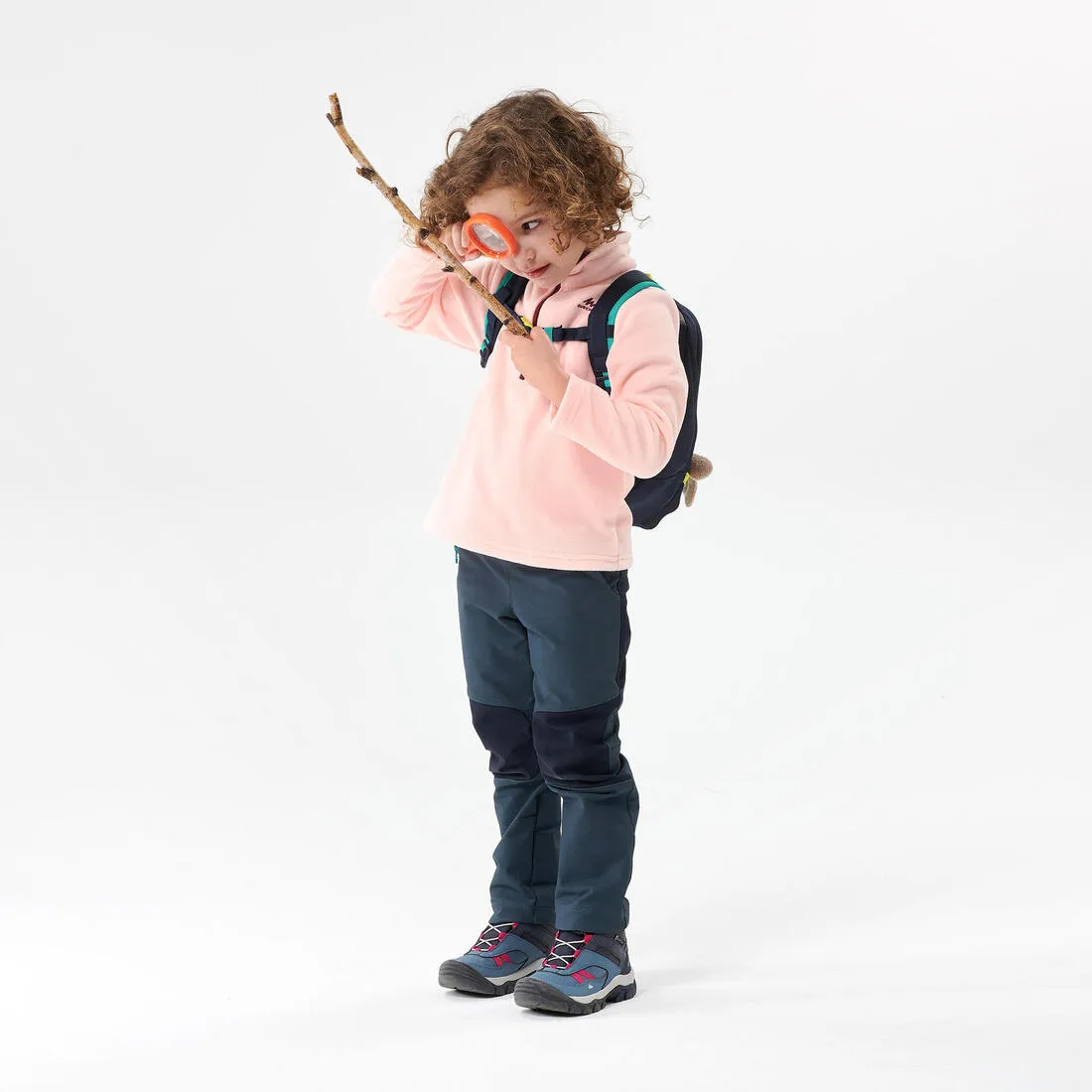 Kids’ Hiking Fleece - MH100 Aged 2-6