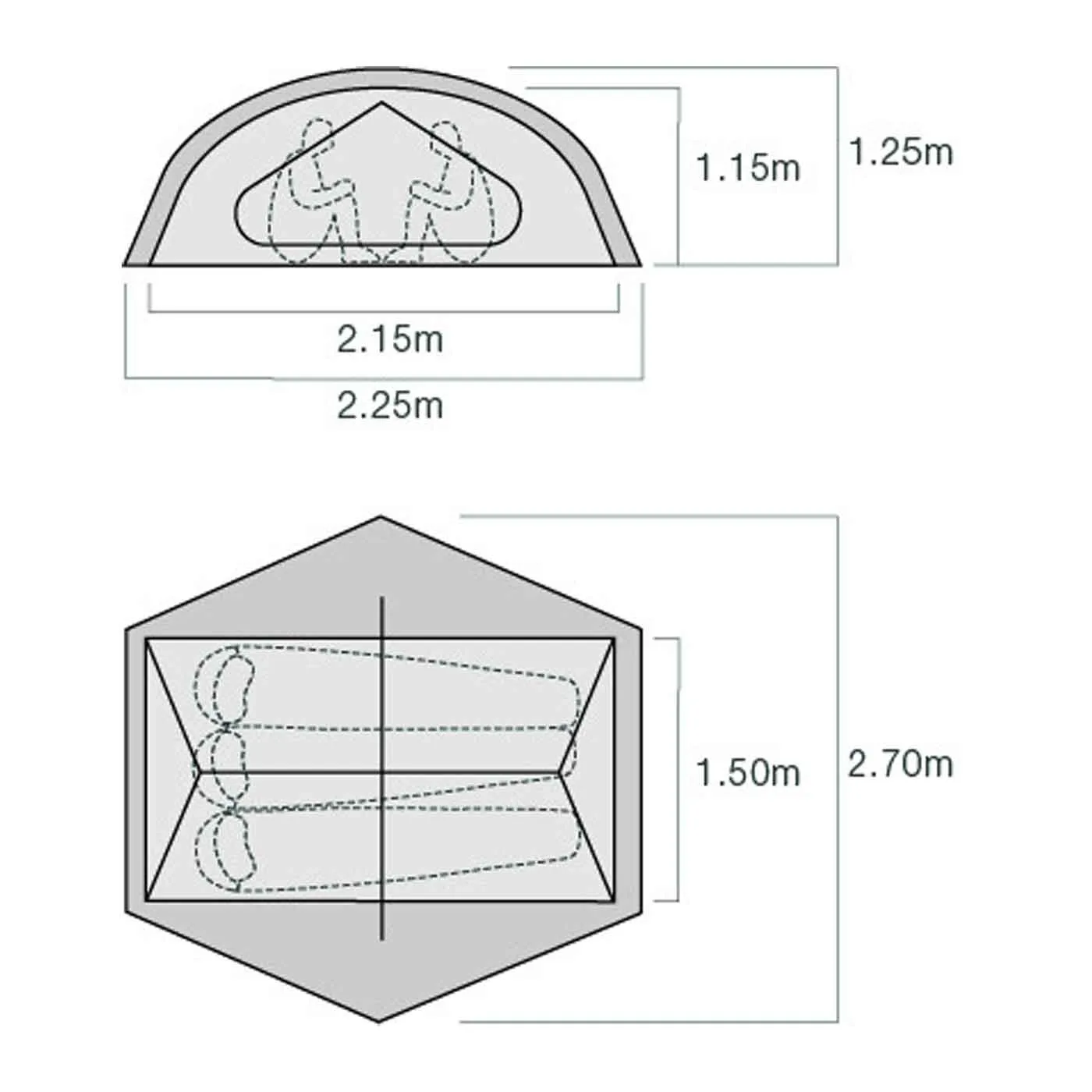 Lyra III Hiking Tent