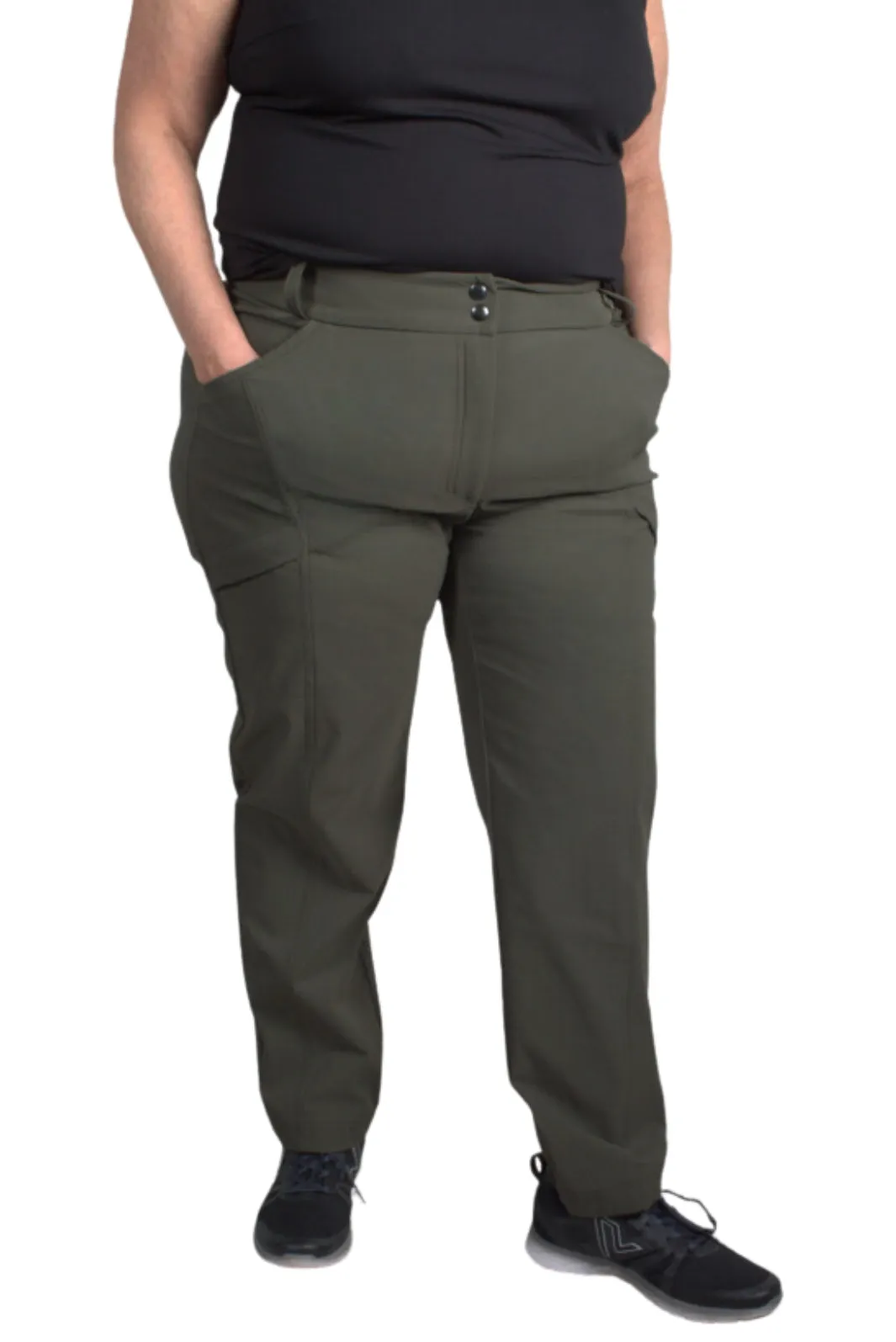 Pantalon Chesapeake Taille Plus - Kaki