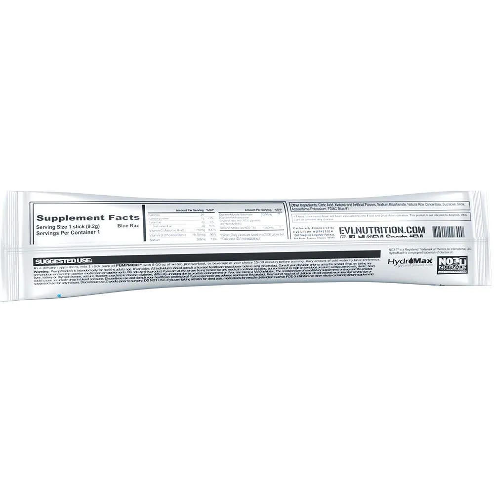 PumpMode Sample Packet