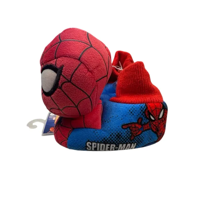 Spiderman Boy's SLIPPERS NWT Size 5-6