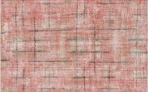 Vintage Turkish Mid-Century-Modern Rug - 5'1" x 8'2"